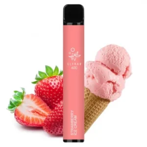 Elf Bar 600 – Strawberry Ice Cream 20mg/ml Nikotin