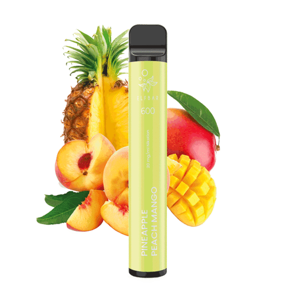 Elf Bar 600 – Pineapple Peach Mango 20mg/ml Nikotin