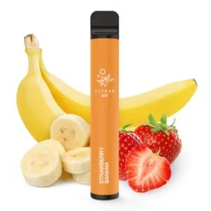 Elf Bar 600 – Strawberry Banana 20mg/ml Nikotin