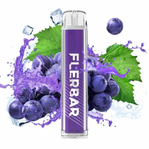 Flerbar Grape – 600 Züge 20 mg