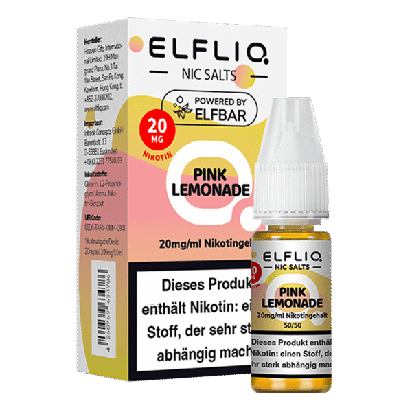 ELFLIQ Pink Lemonade Nikotinsalz Liquid