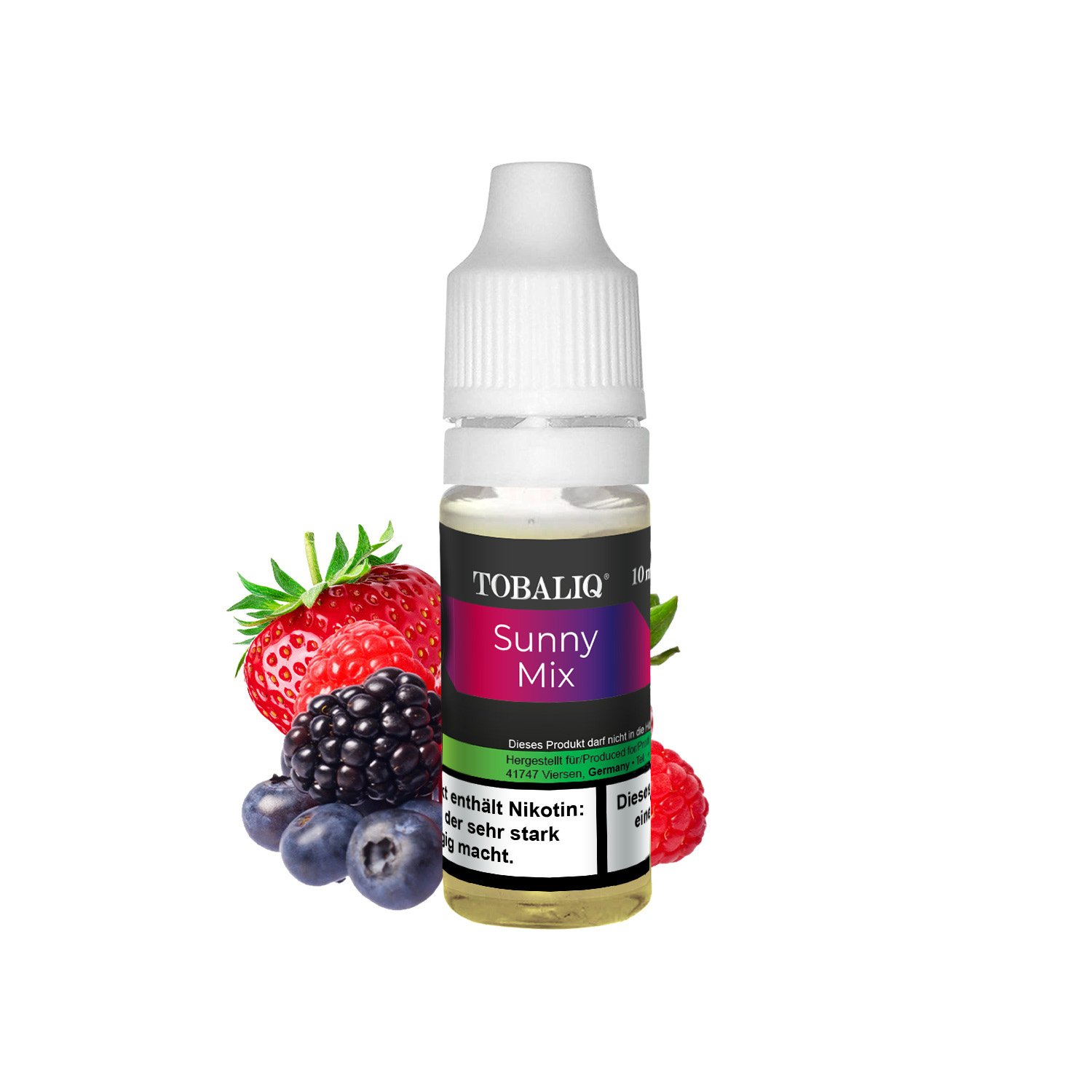 TOBALIQ E-Liquid – 0mg Nikotin – Sunny Mix