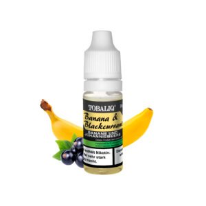 TOBALIQ E-Liquid – 3mg Nikotin – Banana & Blackcurrant