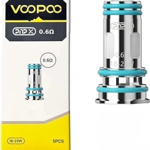 Voopoo PnP X Meshed Coil, Verdampferkopf, 5er Pack, 0.6 Ohm
