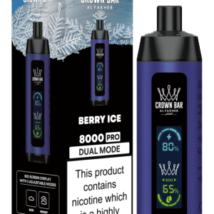 Crown Bar 8000 Pro - Berry Ice