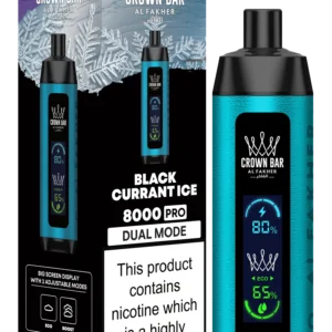 Crown Bar 8000 Pro - Blackcurrant Ice