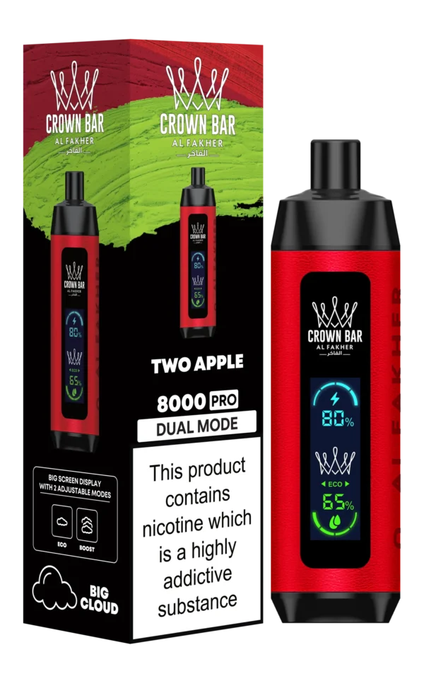 Crown Bar 8000 Pro - Two Apple