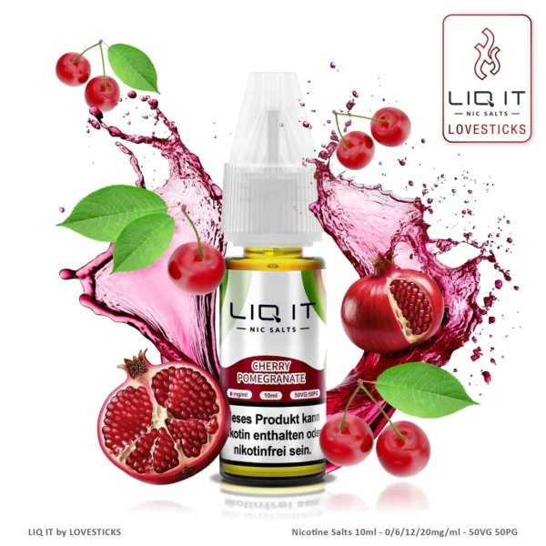 LIQIT - Cherry Pomegranate 0mg/ml (nikotinfrei)