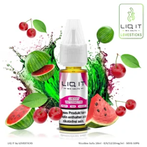 LIQIT - CHERRY WATERMELONE 0mg/ml (nikotinfrei)