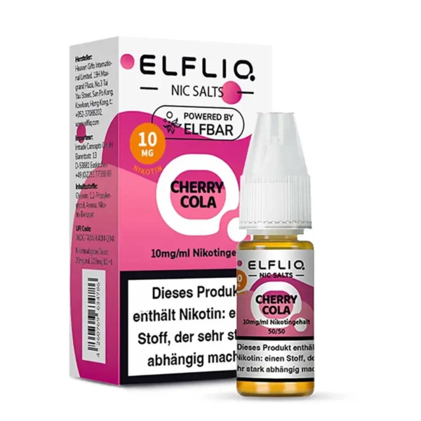 ELFLIQ Cherry Cola Nikotinsalz Liquid