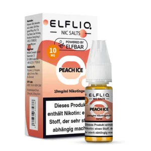 ELFLIQ Peach Ice Nikotinsalz Liquid peach