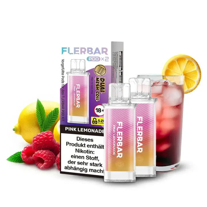 Flerbar 2x Pod Pink Lemonade – 20 mg/ml Nikotin