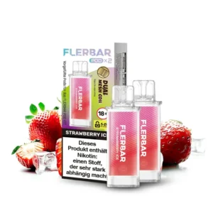 Flerbar 2x Pod Strawberry Ice – 20 mg/ml Nikotin