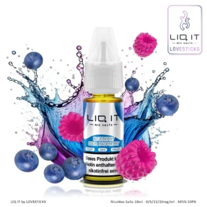 LIQIT - BLUEBERRY SOUR RASPBERRY 0mg/ml (nikotinfrei)