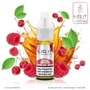 LIQIT - CHERRY RASPBERRY 0mg/ml (nikotinfrei)