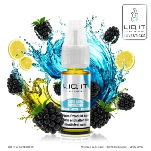 LIQIT - BLUE RAZZ LEMONADE 0mg/ml (nikotinfrei)