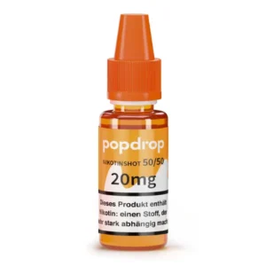 popdrop nikotinshot 20 mg 50/50