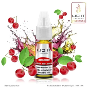 LIQIT - SOUR CHERRY 0mg/ml (nikotinfrei)