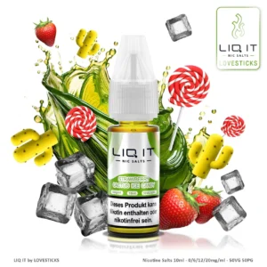 LIQIT - STRAWBERRY ICE CANDY 0mg/ml (nikotinfrei)