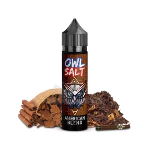 American Blend Aroma OWL Salt Longfill 10 ml in 60 ml