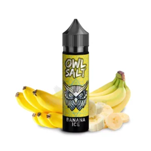 Banana Ice Aroma OWL Salt Longfill 10 ml in 60 ml
