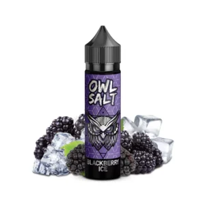 Blackberry Ice Aroma OWL Salt Longfill 10 ml in 60 ml