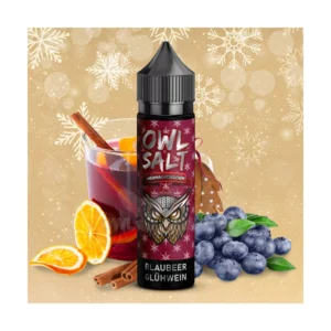 Blaubeere Glühwein Aroma Weihnachtsedition OWL Salt Longfill 10 ml in 60 ml