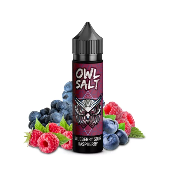 Blueberry Sour Raspberry Aroma OWL Salt Longfill 10 ml in 60 ml