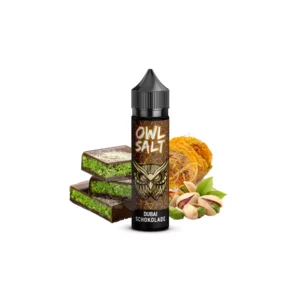 Dubai Schokolade Aroma OWL Salt Longfill 10 ml in 60 ml