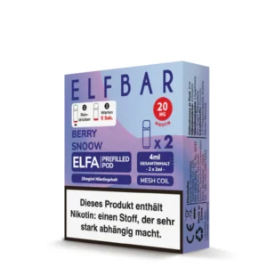 ELFA Prefilled Pod Berry Snoow