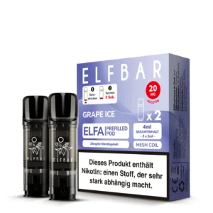 ELFA Prefilled Pod Grape Ice