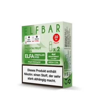 ELFA Prefilled Pod Kiwi Passion Fruit Guava