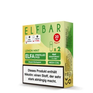 ELFA Prefilled Pod Lemon Mint