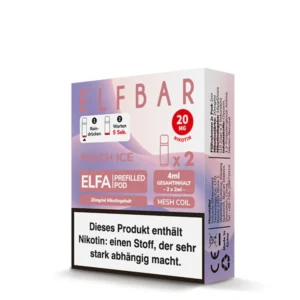 ELFA Prefilled Pod Peach Ice