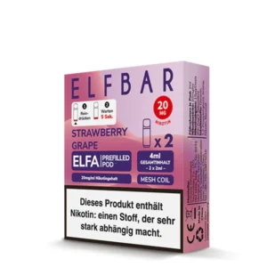 ELFA Prefilled Pod Strawberry Grape