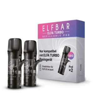 Elfbar ELFA – Refillable Pod 0.8 Ohm Ω (2er Pack)