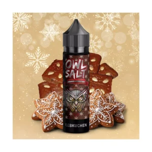 Lebkuchen Aroma Weihnachtsedition OWL Salt Longfill 10 ml in 60 ml