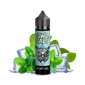 Menthol Aroma OWL Salt Longfill 10 ml in 60 ml