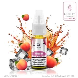 LIQIT - PEACH ICE 0mg/ml (nikotinfrei)