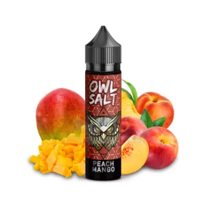 Peach Mango Aroma OWL Salt Longfill 10 ml in 60 ml