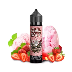Strawberry Ice Cream Aroma OWL Salt Longfill 10 ml in 60 ml
