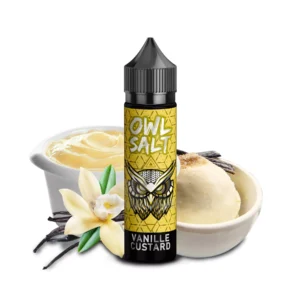 Vanille Custard Aroma OWL Salt Longfill 10 ml in 60 ml