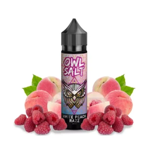 White Peach Razz Aroma OWL Salt Longfill 10 ml in 60 ml