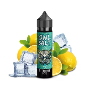 Zitrone Ice Aroma OWL Salt Longfill 10 ml in 60 ml